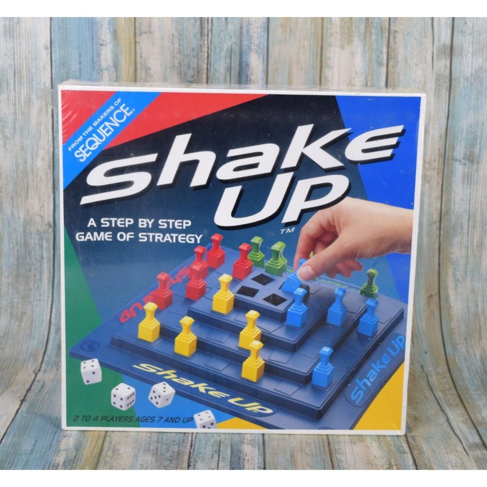 Vintage Shake Up A Step By Step Strategy Game By Jax New Factory Sealed 1997